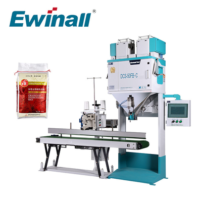 Ewinall DCS-50FB-C Automatyczna Ręczna Pakowaczka Ryżu 5kg 10kg 15kg 25kg