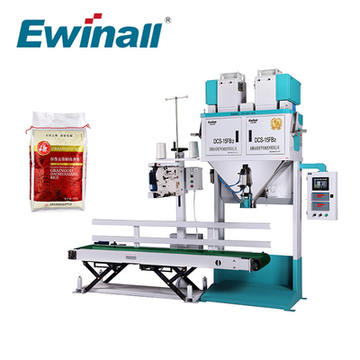 DCS-15FB2 Ewinall Color Screen Rice Mill Ziarno Maszyna do pakowania ryżu 2,5 kg - 15 kg