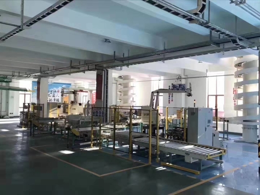 100NL / min Robotic Bag Palletizer Industrial Packaging PLC Automatyczny system paletyzacji