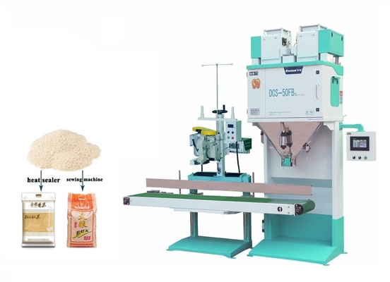 Automatyczna maszyna do pakowania 5 kg Modbus Rice Pouch 600 Bag / H