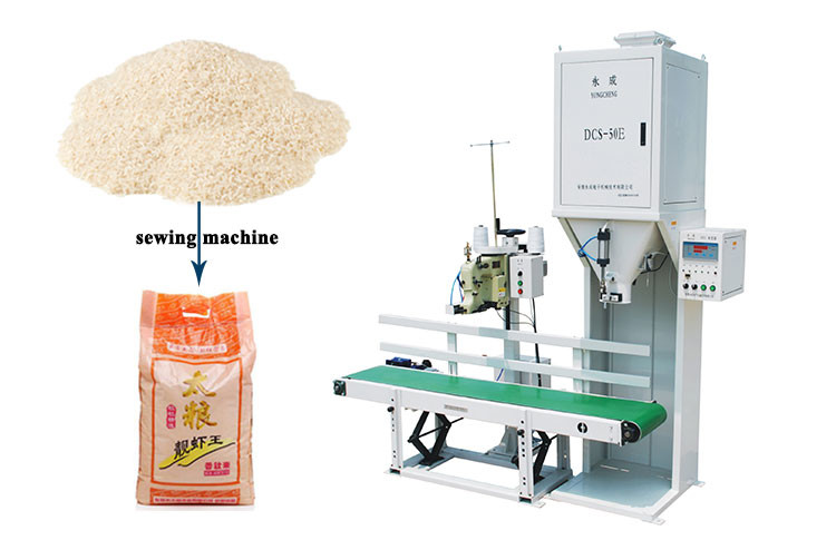EWINALL AC380V Maszyna do pakowania w wagę 30 kg granulat